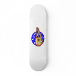 Stringed Harp Guitar Cross Instrument skateboards