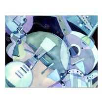 Stringed Musical Instruments Print