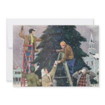 Stringing Lights invitations