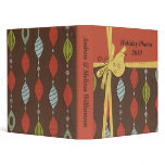 Strings of Ornaments Personalized Photo Binder