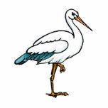 Stringy Stork Photo Sculpture
