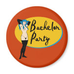 Strip Club Bachelor Party Favors Magnets