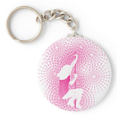Strip Girl Keychain by PeaceTree A very lovely design featuring a beautiful
