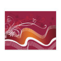 stripe card postcards by VioDeSign stripe card postcards