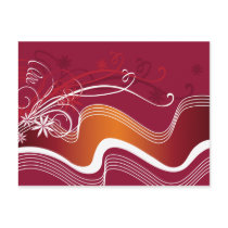 stripe card postcards by VioDeSign stripe card postcards