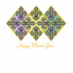 Stripe Mardi Gras Fleur de lis t-shirts