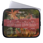 Stripe of Water Beads; 2012 Calendar Computer Sleeves