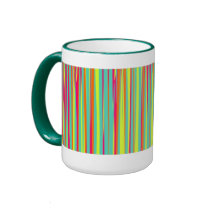 Striped Abstract Design mugs