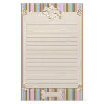 Striped Bull Terrier Stationery