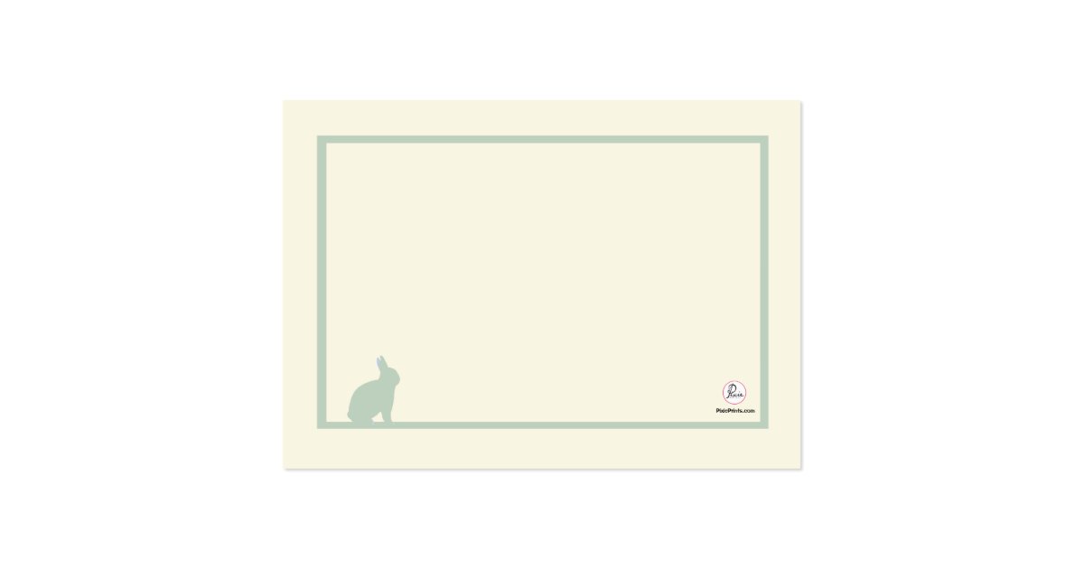 Striped Bunny Baby Shower Book Poem Insert Card Zazzle