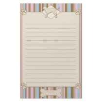 Striped Chesapeake Bay Retriever Stationery by MenagerieMayhem Striped Chesapeake Bay Retriever Stationery