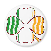 STRIPED CLOVER MAGNET by HarvardYard STRIPED CLOVER MAGNET
