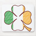 STRIPED CLOVER mousepads by HarvardYard STRIPED CLOVER mousepads