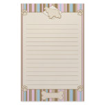 Striped Cocker Spaniel Stationery