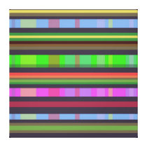 Striped Composition 1 Canvas Prints
