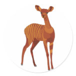 Striped Deer Sticker