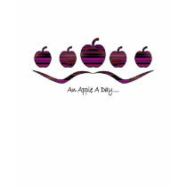 Striped Diamond 01 Apple A Day Shirt