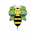 Striped Diamond 05 Smiling Bumble Bee Shirt by niftees Striped Diamond 05 Smiling Bumble Bee Shirt