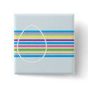 Striped Easter Egg buttons