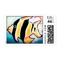Striped Fish Postage