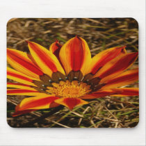 Striped Flower Mousepad