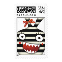 striped lunatik! stamp by sandygrafik striped lunatik! stamp