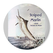 Striped Marlin magnets