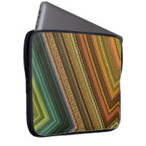 Striped Pattern Electronics Bag laptop sleeves