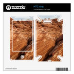 Striped Red Rocks HTC Aria Skin