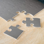 Striped Silver Brushed Aluminum puzzles