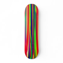Striped Skate Board Decks