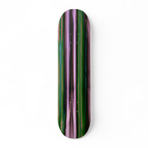 striped skate deck