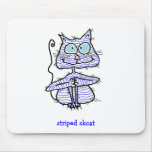STRIPED SKCAT MOUSEPAD