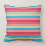 Striped Spring Time Pillow