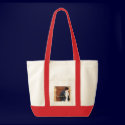 Striped Tote bags