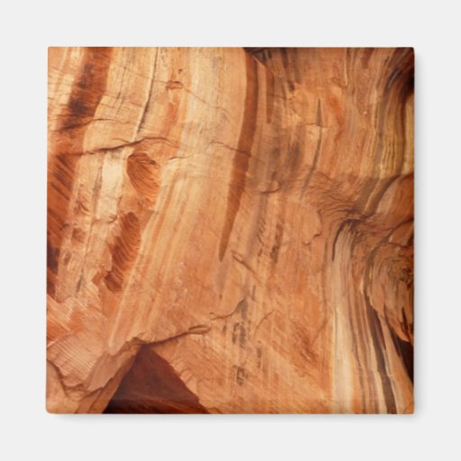 Striped Zion Rock Magnet