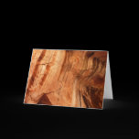 Striped Zion Rock Nature Card