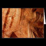 Striped Zion Rock Nature Card