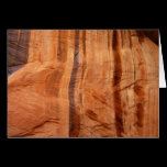 Striped Zion Rock Nature Card