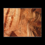 Striped Zion Rock Nature Postcard