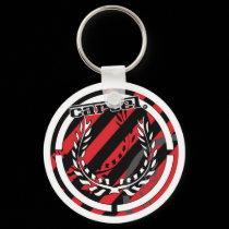 Striper key chain keychains