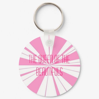 striper, The Queen Of The Beautifuls Keychain by dominiquedisaster