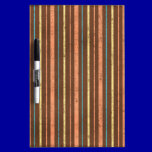 STRIPES10 RETRO STRIPES LIGHT YELLOW BLUE TAN ORAN dry erase boards