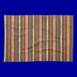STRIPES10 RETRO STRIPES LIGHT YELLOW BLUE TAN ORAN kitchen towels