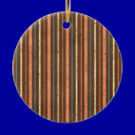 STRIPES10 RETRO STRIPES LIGHT YELLOW BLUE TAN ORAN ornaments