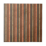 STRIPES10 RETRO STRIPES LIGHT YELLOW BLUE TAN ORAN tiles