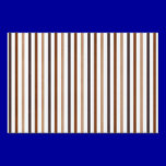 STRIPES78 BROWNS CREAM STRIPES PATTERN STYLISH TEX yard signs