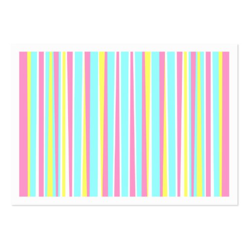 Stripes abstract business card (front side)