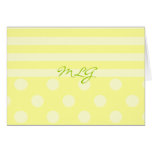 Stripes and Dots and... Greeting Card