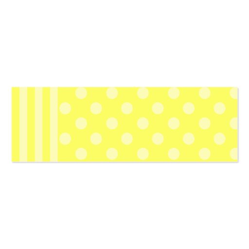 Stripes and Dots Business Card Templates (back side)